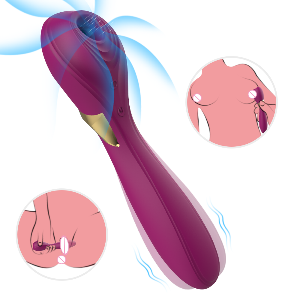 Handheld Sucking Vibrator Nipple Massager Body Vibrator Clitoral Stimulator Vibrators Masturbating Women
