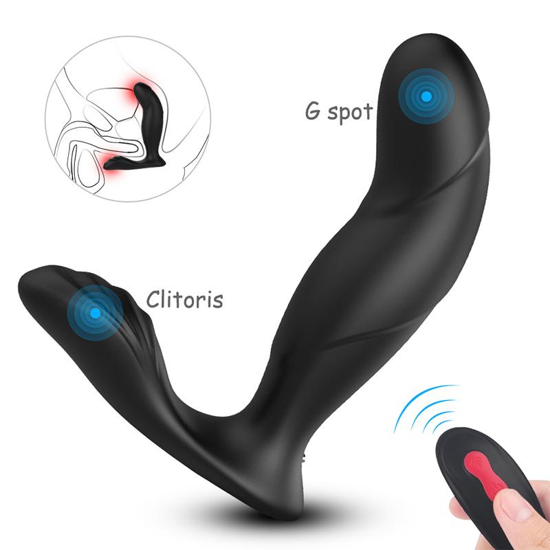 Anal Vibrators Butt Plug Prostate Massager Stimulator Adult Male Anal Pleasure Sex Toys For Male