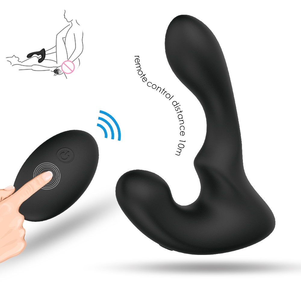 Remote Control Anal Vibrator Prostate Massager Male Butt Plug Prostata Stimulator Anal Sex Toy For Woman &amp; Man