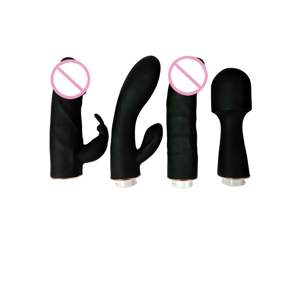 4 In 1 Sex Toy For Woman&#39;s G-spot Wand Massager Vibrator Thrusting Dildos Vibrator For Women