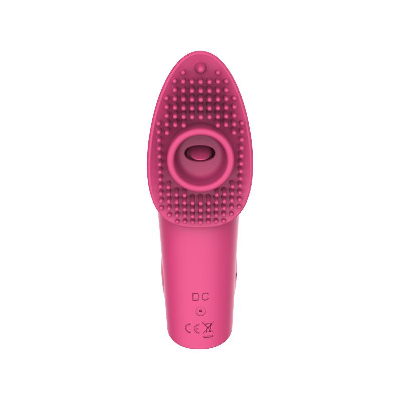 Finger Vibrator G Spot Stimulator Tongue Licking Nipple Clitoral Tongue Licking Sex Toy For Women