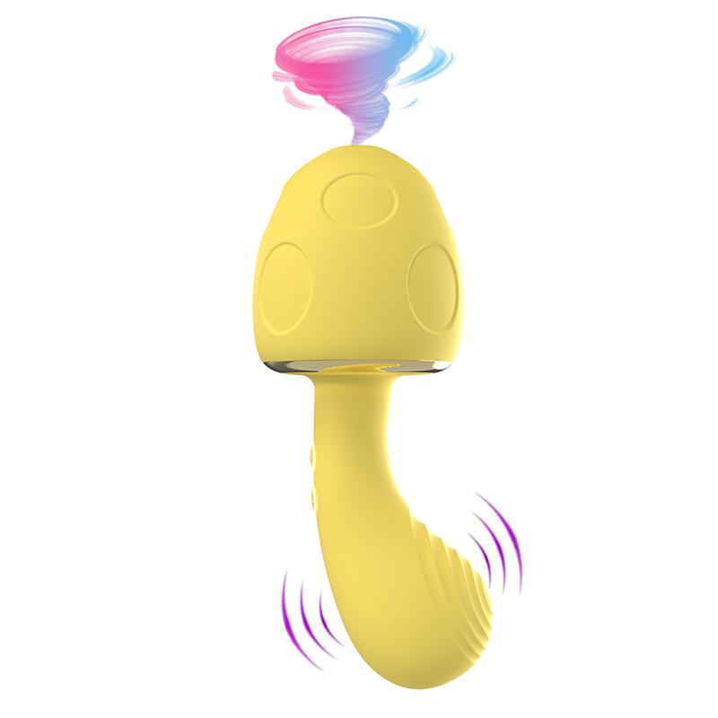 Mode Multi-mode Mushroom Clitoral Suction Cups Clitoral Sucking Purple Sex Toys