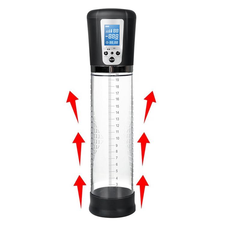 Electronic Lcd Display Enlargement Vacuum Penis Pump