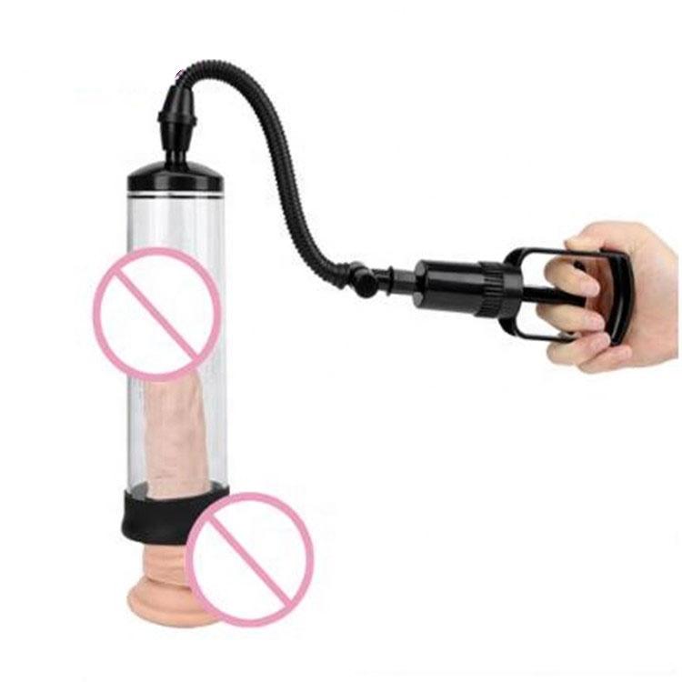 Canvor Male Manual Penis Vacuum Pump Air Pressure Device Enhancer With Cock Ring For Penis Pump Enlargement