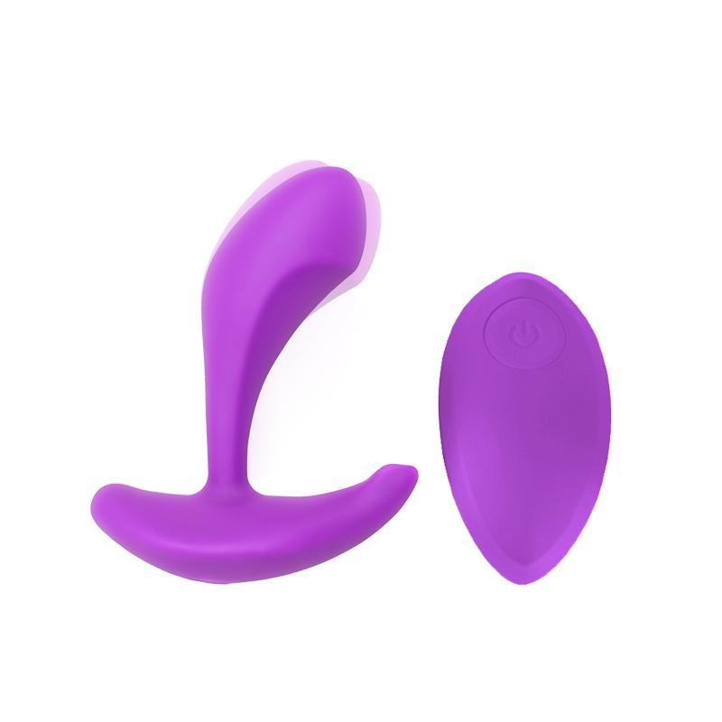 Wholesale Silicone G Spot Anal Plug Toy 100% Waterproof Wireless Remote Vibrator Anal Plug Adult Sex Toy For Women And Men