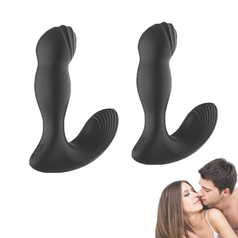 Remote Control Rotation Electric Silicone Sex Vibrator Massage Products Male Prostate Massager Anal Adult Sex Toy For Men