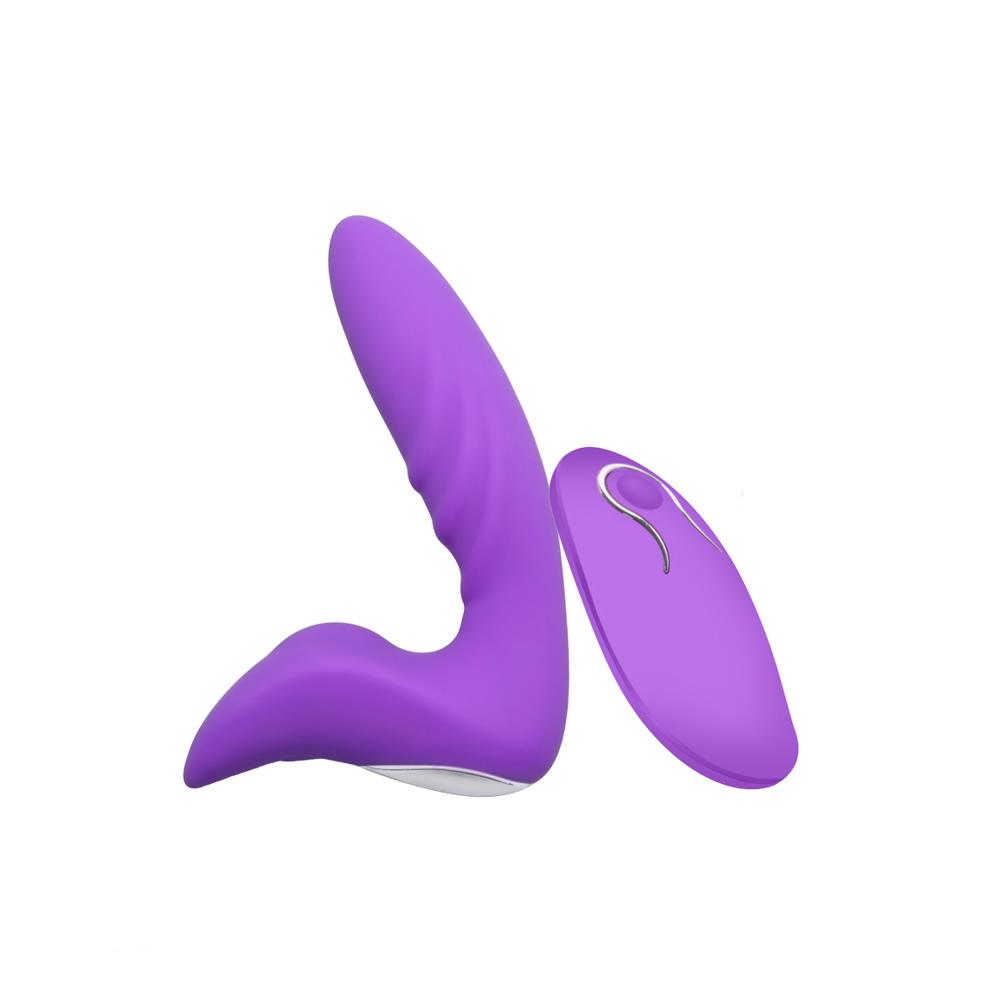 Soft Silicone Anal Plug Sex Toy Vibrator Remote Control Electronic Prostate Massager For Men Butt Massage