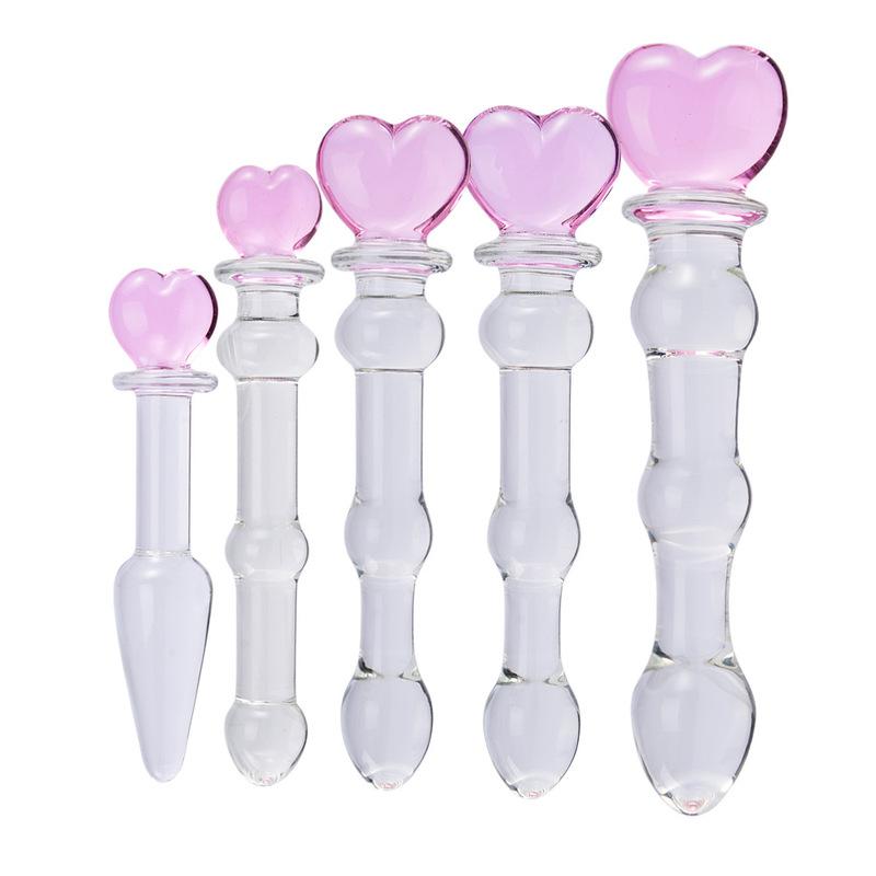 Sex Toys New Designs Glass Anal Plug Sex Toy Anal Beads Butt Plug Sex Toys For Women Anal Plugs