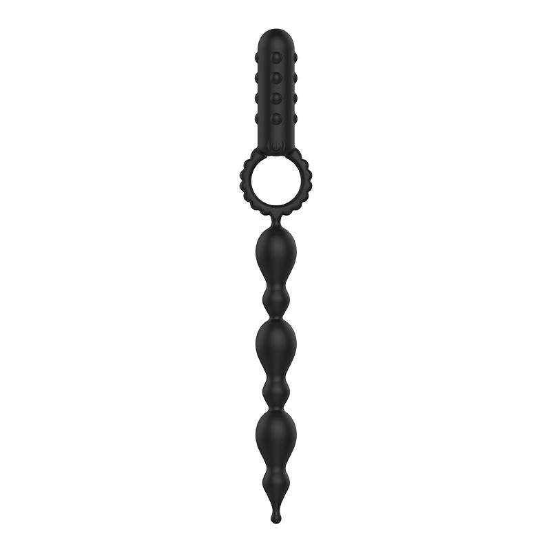 New Design Long Silicone Ass Vibrating Anal Plug Massager