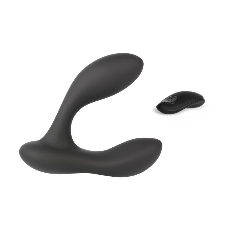 Silicone Anal Plug With Remote Control Vibrating For Adults