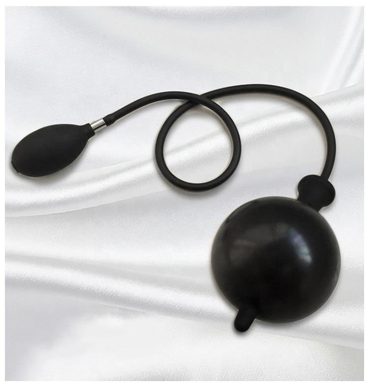 Big Expandable Silicone Sex Toys Pump Inflatable Dilator Anal Butt Plug