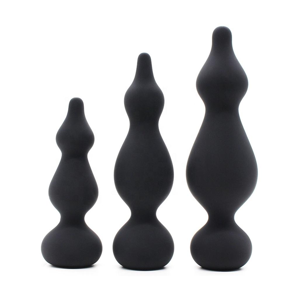 Best Selling Anal Extension Exercise Sex Toys Silicone Butt Plug Sex Toys For Male Animals
