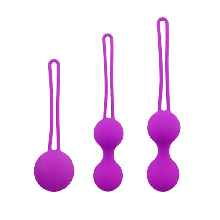 New Product Body-safe Silicone Portable Squeeze Kegel Ben Wa Silicone Smart Love Balls
