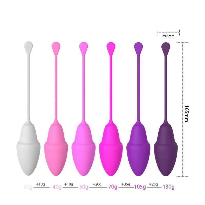 New Style Body-safe Silicone Vagina Tightening Ben Wa For Women Love Balls