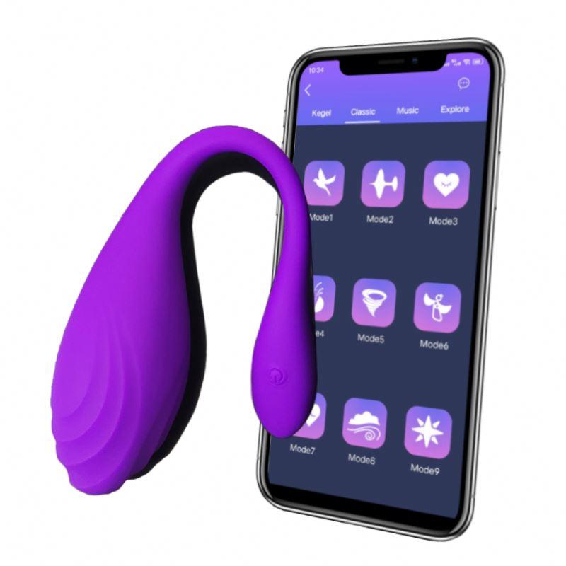 Silicone Wearable Vibrator App Control Kegel Ball Sex Toys For Woman Ben Wa Balls Dildo Vibrator Vibrating Panties Vagina