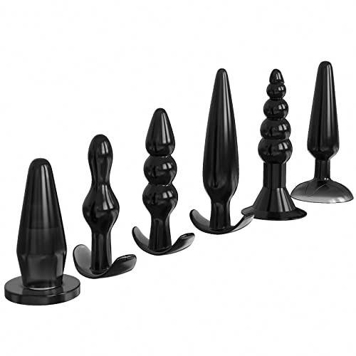 6pcs Set Bullet Anal Plug Butt Plug Adult Sex Toys For Woman And Men Prostate Massage Anal Play