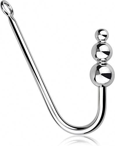 Best Seller Metal Anal Hook Butt Plug Hook Stainless Steel Anal Sex Toys For Couple Gay Lesbian Anal Plug