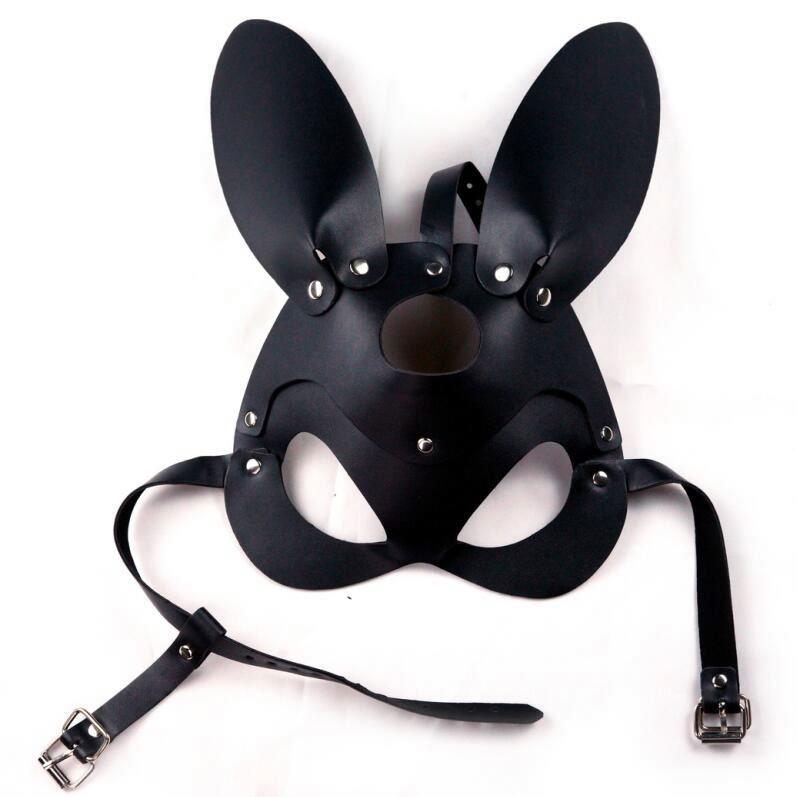 Erotic Pu Leather Mask Bdsm Sm Fox Mask Slave Blindfold Casplay Roleplay For Couples Other Sex Toys For Woman