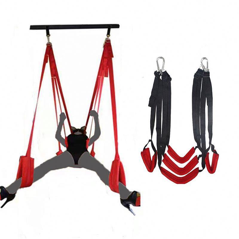Sm Bondage Kit Sex Swing Sex Toys For Couple Hanging Door Swing Fetish Sex Game Bdsm Restraint Set Love Swing