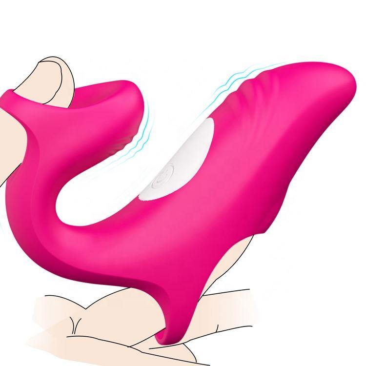 Silicone Finger Vibrator Adult Sex Toys For Woman Vagina G Spot Stimulator Finger Vibrator