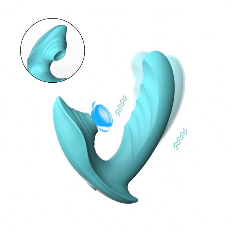 Sex Sucking Vibrator Remote Control Wearable Clitoral Sucking Stimulation Vibration Powerful Suction Wearable Sucking Vibrators