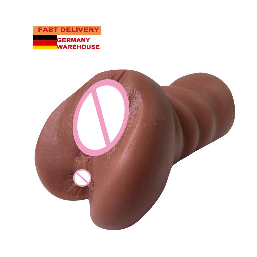 Germany Free Shipping Realistic Vagina Pocket Pussy For Men Masturbation Adult Sex Toy For Men Rabbit Vibrator Dildo Sex Machine
