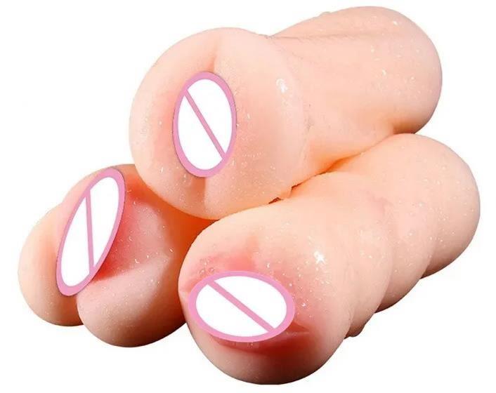 Wholesales Male Masturbator Realistic Vagina For Men Masturbation Pocket Pussy Portable Oral Sex Toy Adult Sex Toys For Men
