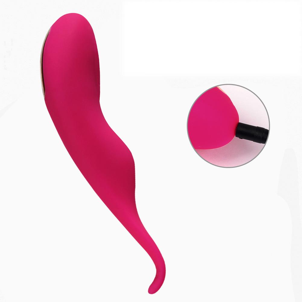 Mad Tongue Rose Red High-grade Material Adult Self-use Vibration Sex Toys
