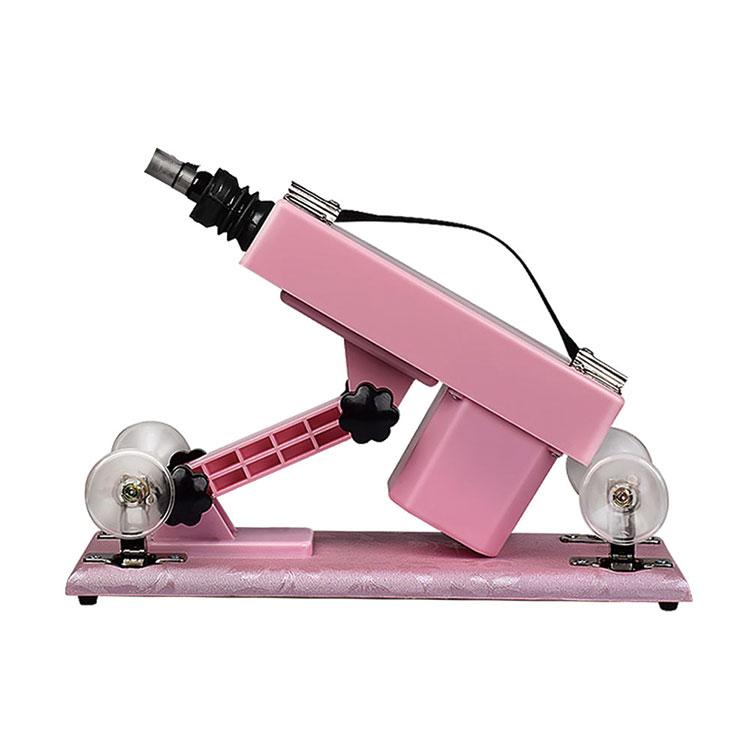 Female Masturbation Gun Machine Telescopic Automatic Sex Machine Gun Electric Dildo Vibrator Machine Plastic Aged 18 20*10*9cm