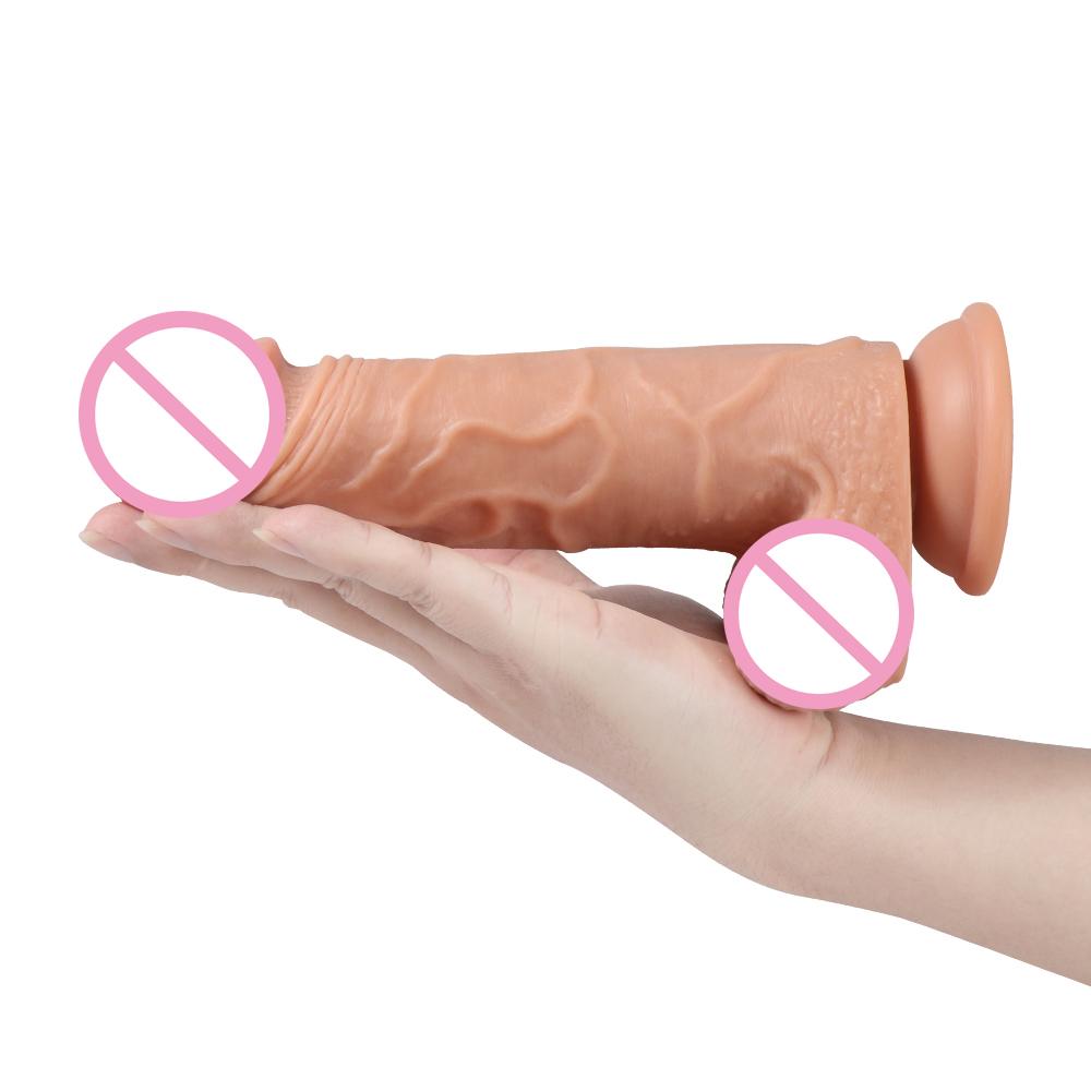 20-band Wireless Remote Control Swing Vibration Tpe Simulation Penis Adult Sex Toys Dildo Vibrator For Women