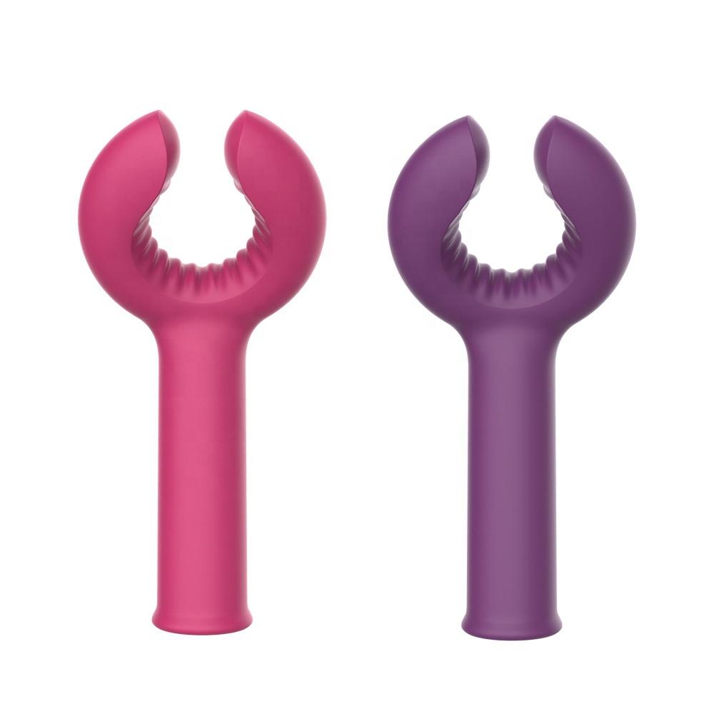 Male Female Unisex Y Shape Electric Silicone Cock Ring Vibrator For Penis Sex Toys For Women