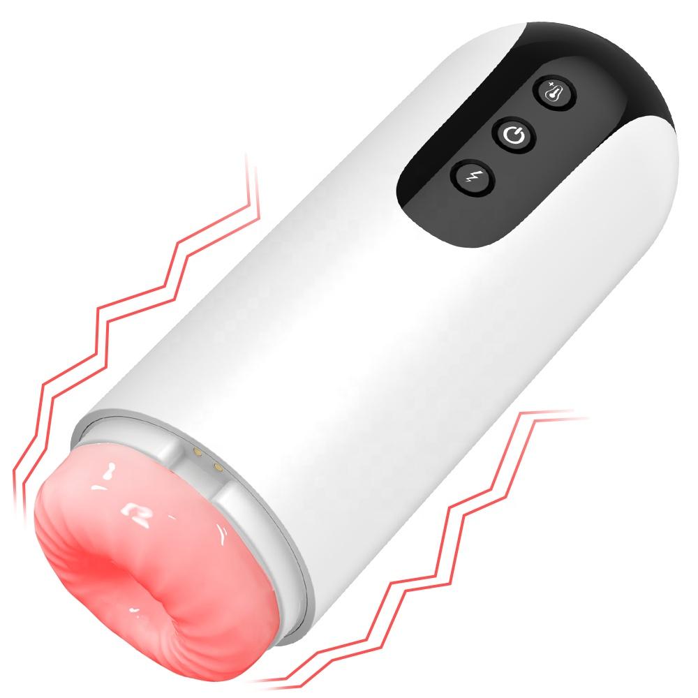 Adult Sex Toys Automatic 5 Countries Induction Sound Vibration Heating Male Aircraft Cup