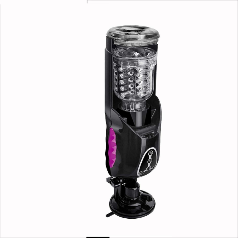 Automatic Pronunciation Rotating Electric Transparent Aircraft Cup For Male Masturbation
