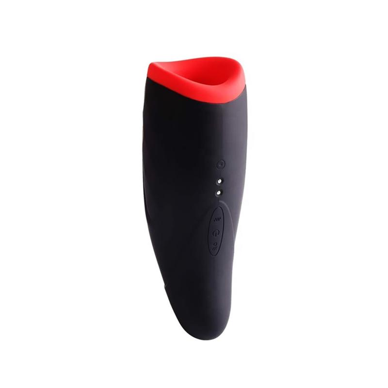 Manual Masturbation Clip Suction Type Vaginal Sex Device Male Penis Trainer Aircraft Cup Abs Silicone Black Red No Voice Aged 18