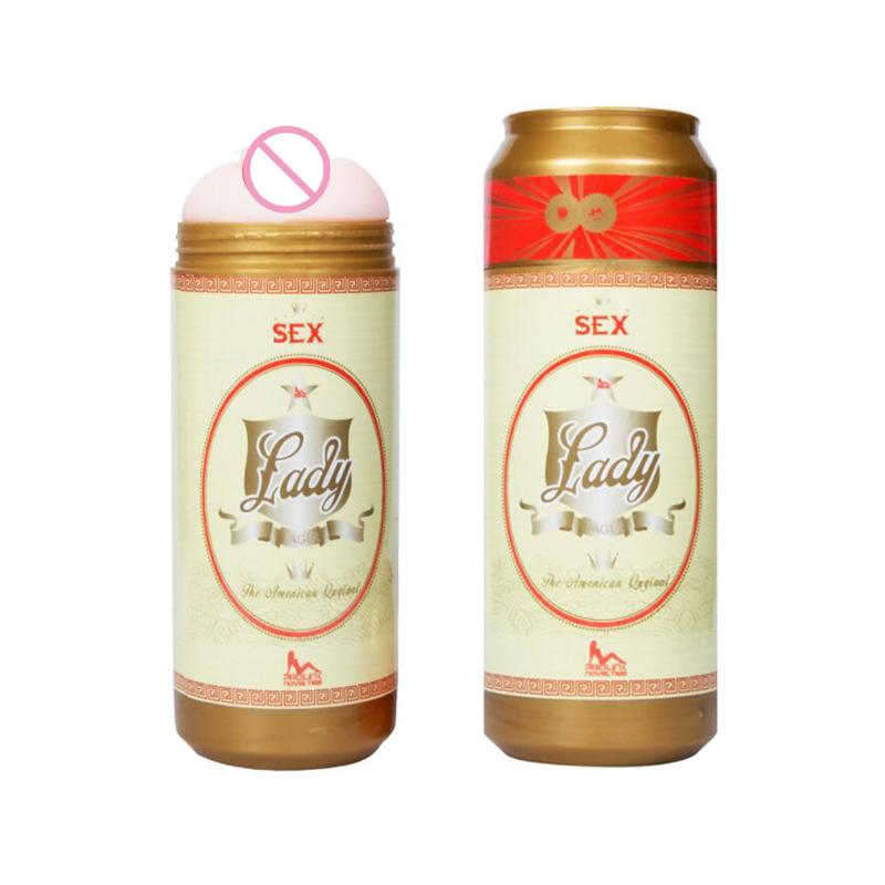 Beer Can Blowjob Masturbation Airplane Cup Sex Toy Male Masturbation Device Male Masturbator Toy