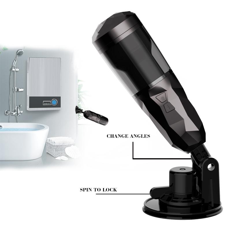 Toys Sex Adult Pussy Suction Automatic Telescopic Masturbator Faked Vagina Male Penis Masturbation Cup With Woman Moan Voice