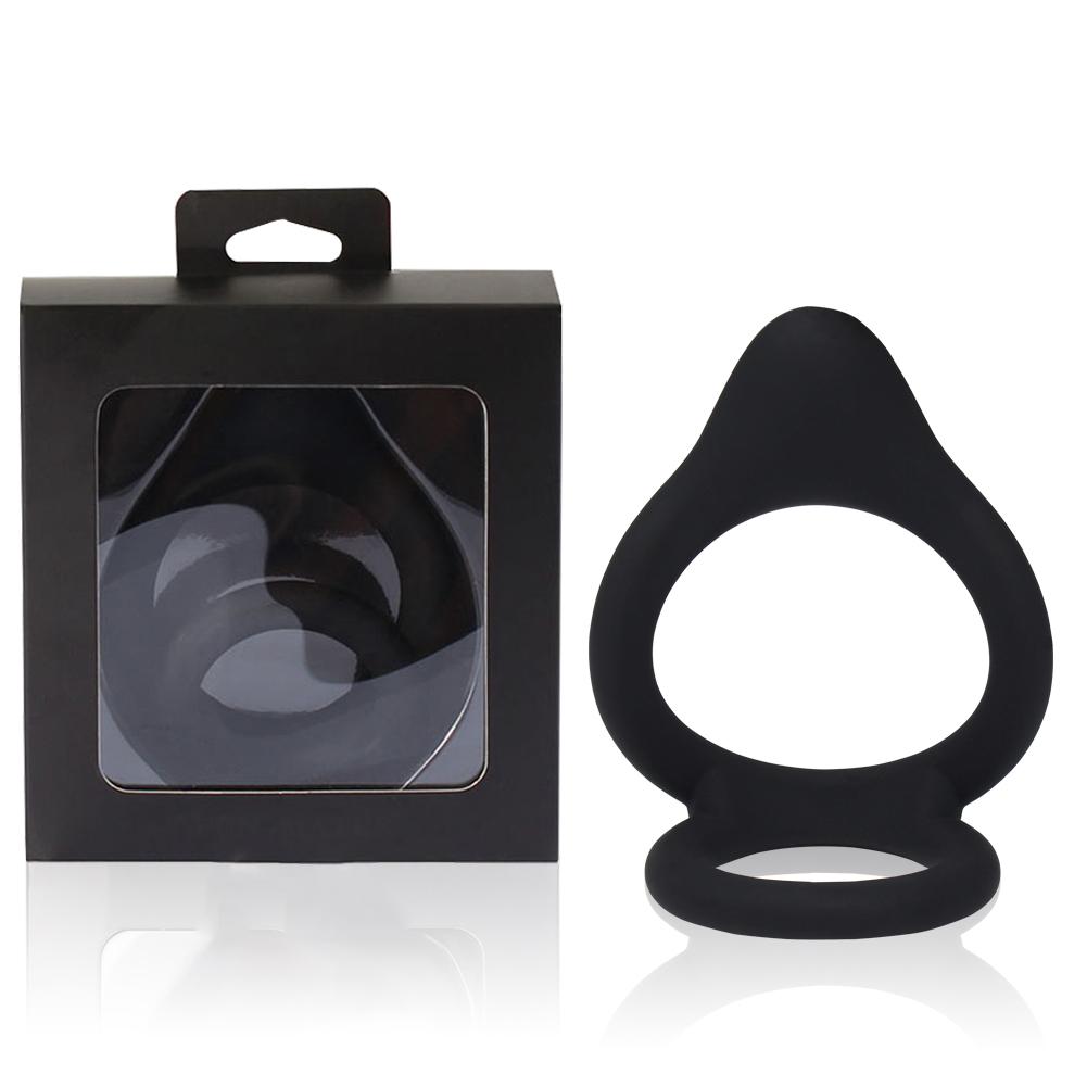 Men's Transparent Cock Ring Silicone Delay Ring Adult Sex Products