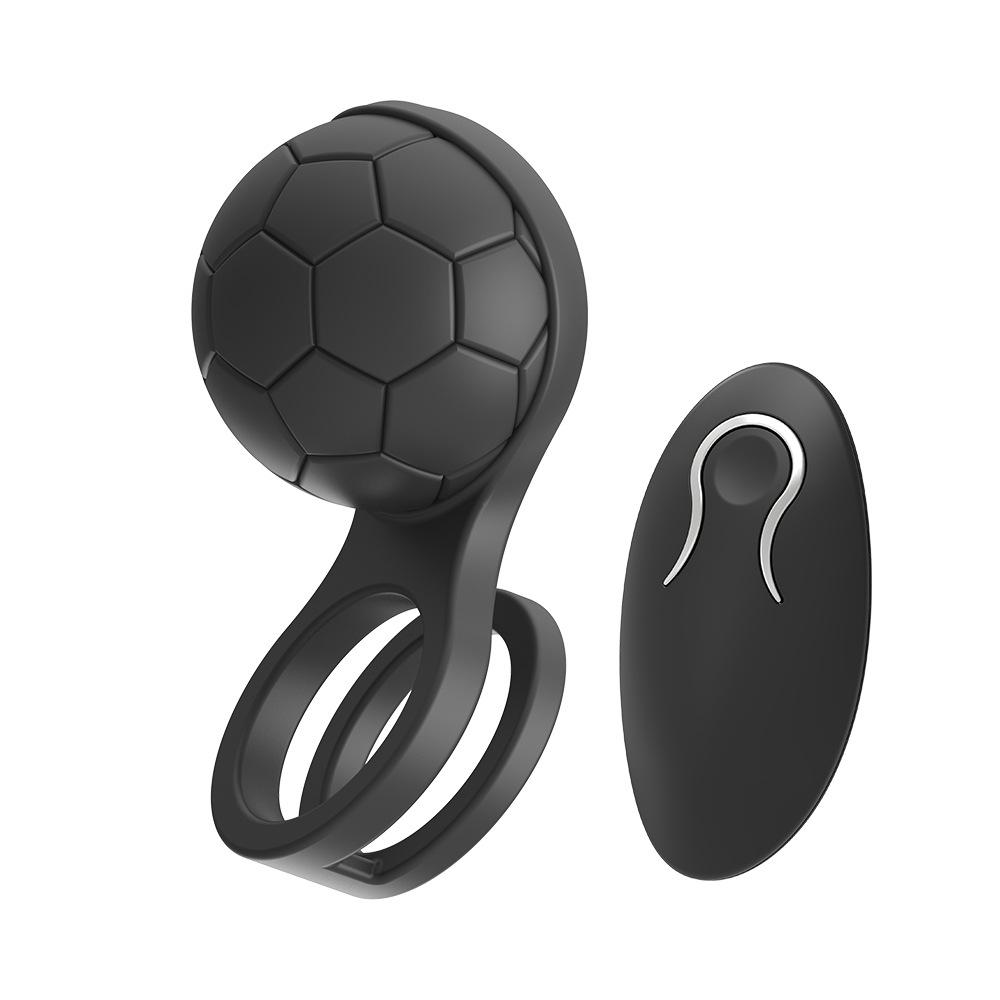 Male Vibration Cock Ring Delay Couple Resonance Wireless Remote Control Adult Products Cock Ring Silicone