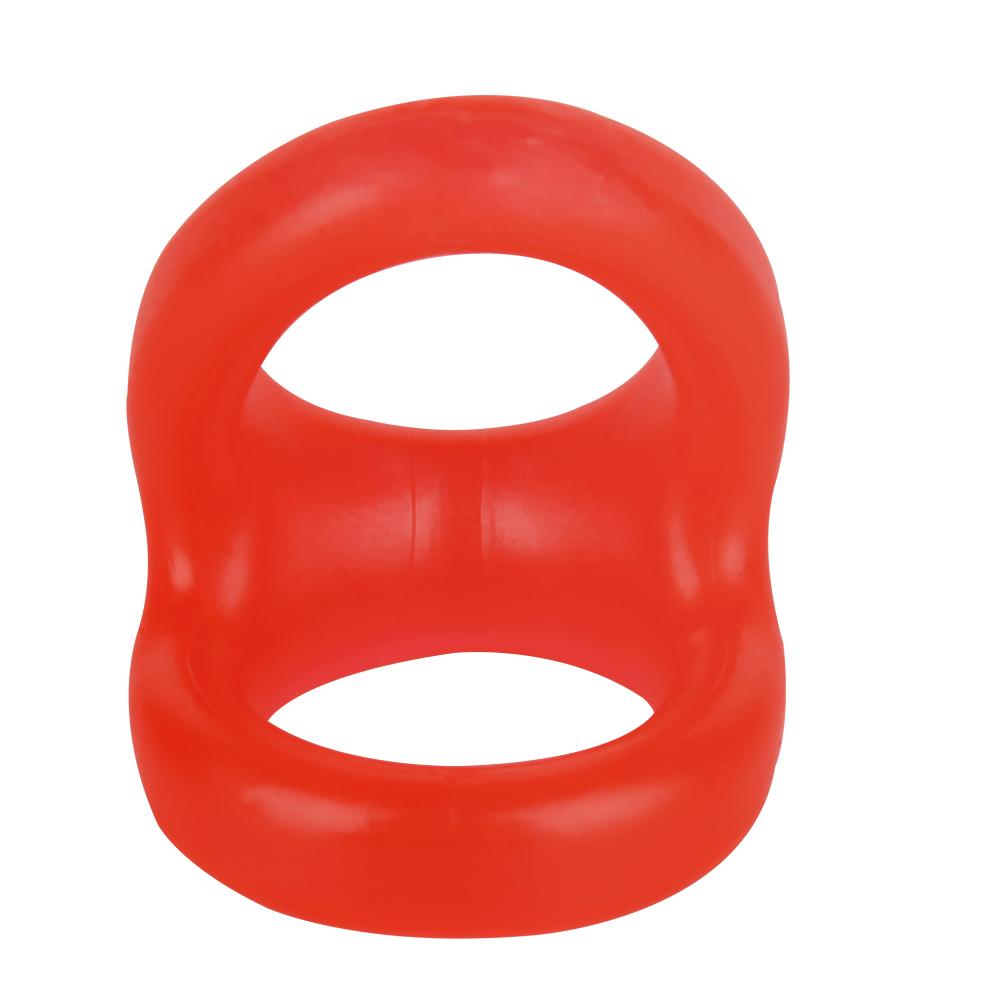 Men's Adult Products With Silicone Double Lock Fine Ring Cock Ring For Men