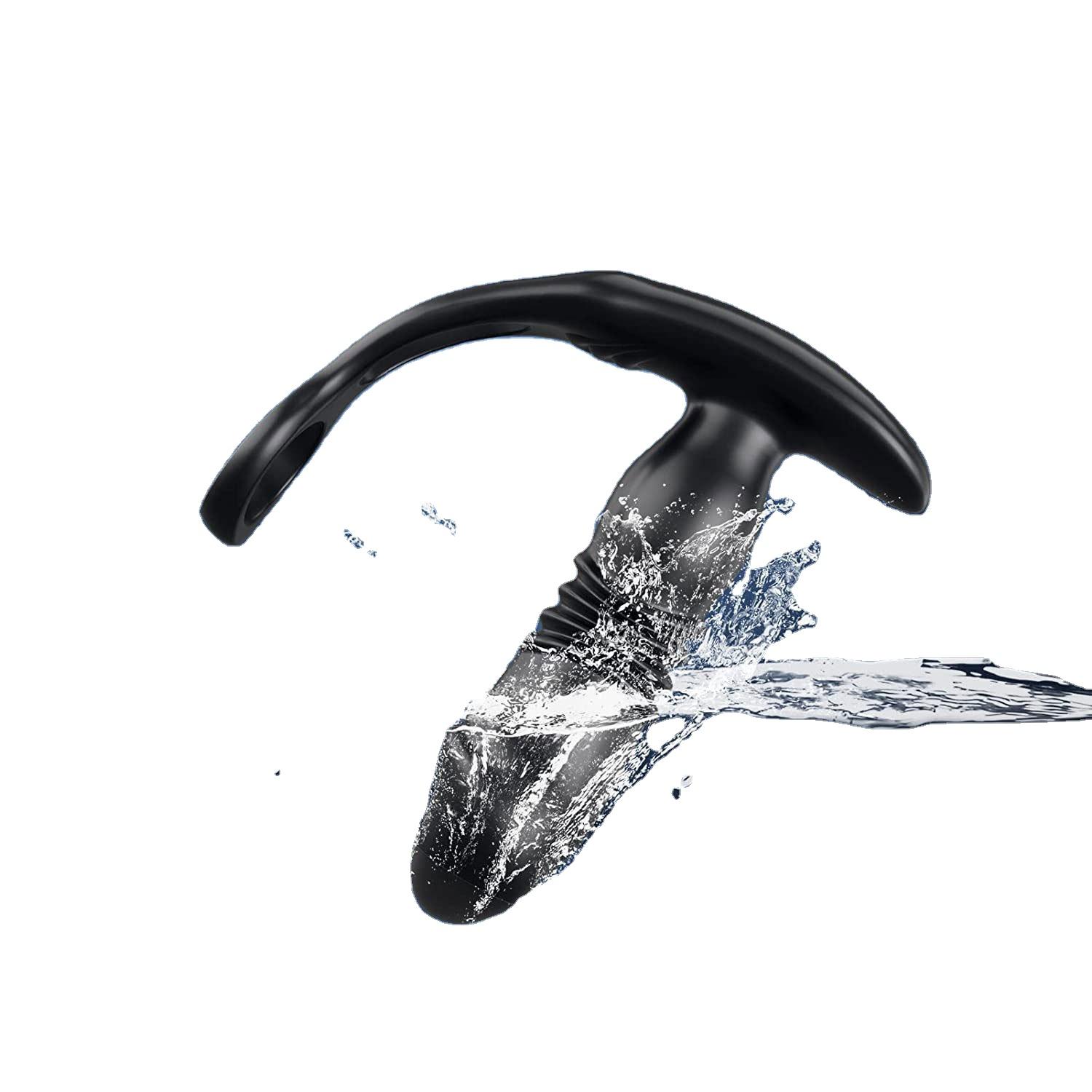 Hotselling Fox Tail Anal Plug Butt Plug Sex Toys Black Bag Metal Time Lead Rohs Color Package Weight Hub Origin Type Working Opp