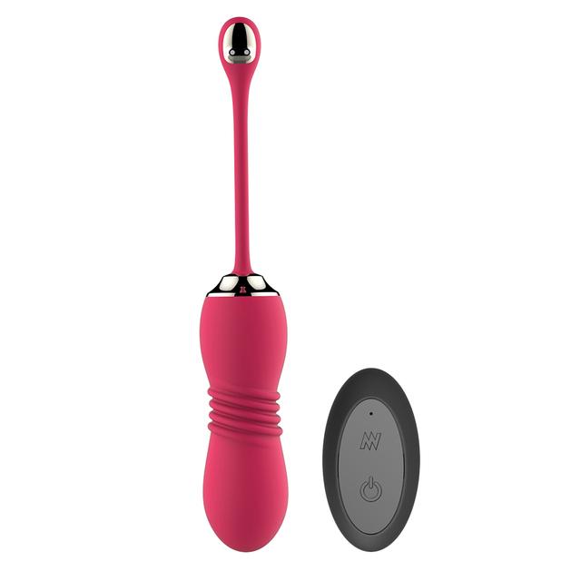 Telescopic Vibrator Male Prostate Massager Wireless Remote Control Dildo Butt Plug Vibrator G Spot Eggs Anal Sex Toys For Men