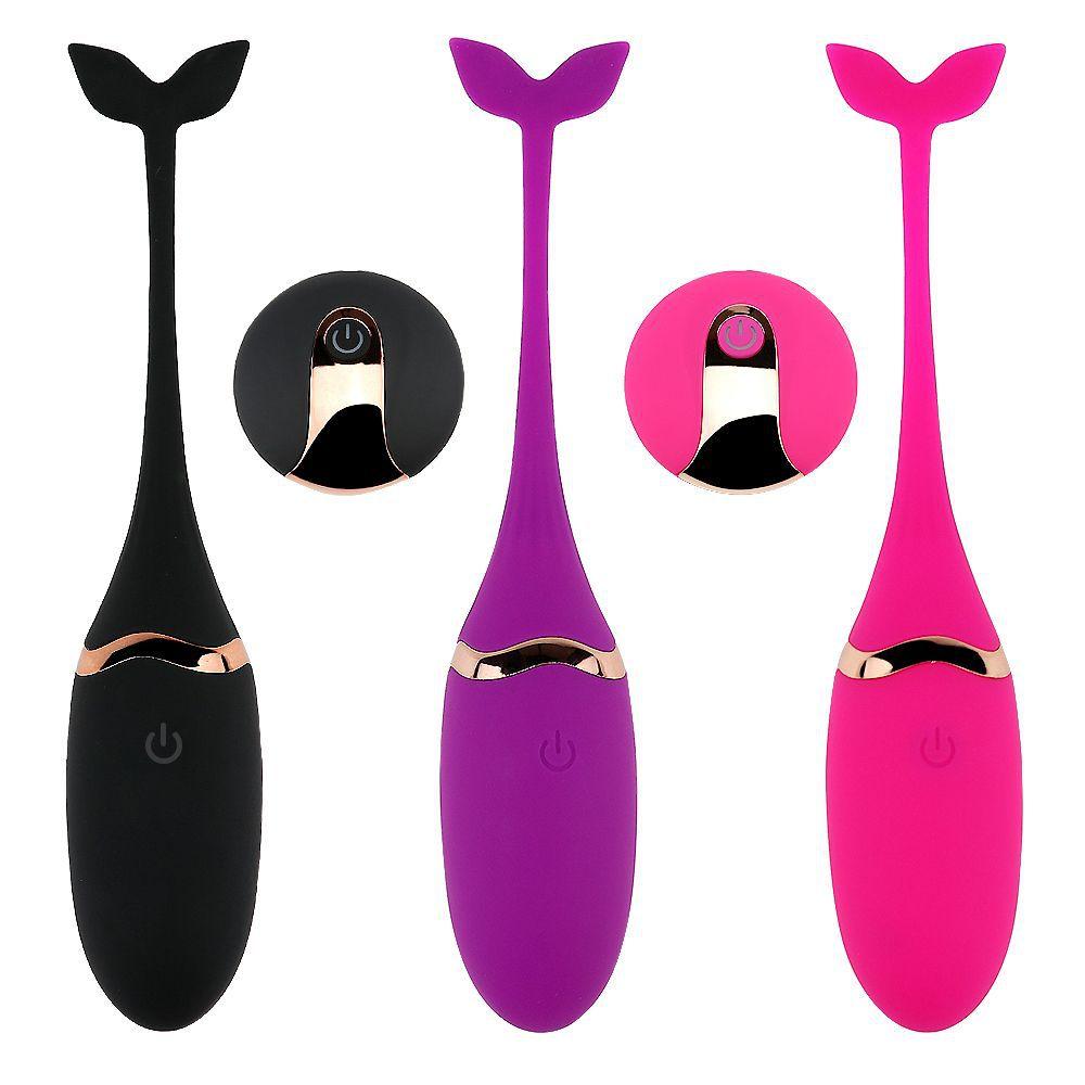 Rechargeable Mini Remote Control Wireless G-spot Masturbation Vibrator Jumping Egg Women Sex Toys Small Vibrating Egg