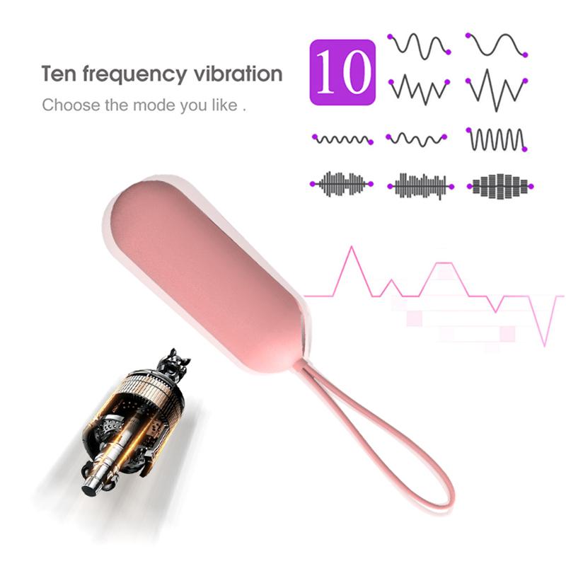 Double Skinned Egg Waterproof Silicone Vibrating Love Egg Vagina G Spot Masturbation Jumping Egg Female Adult Products Sex Toy