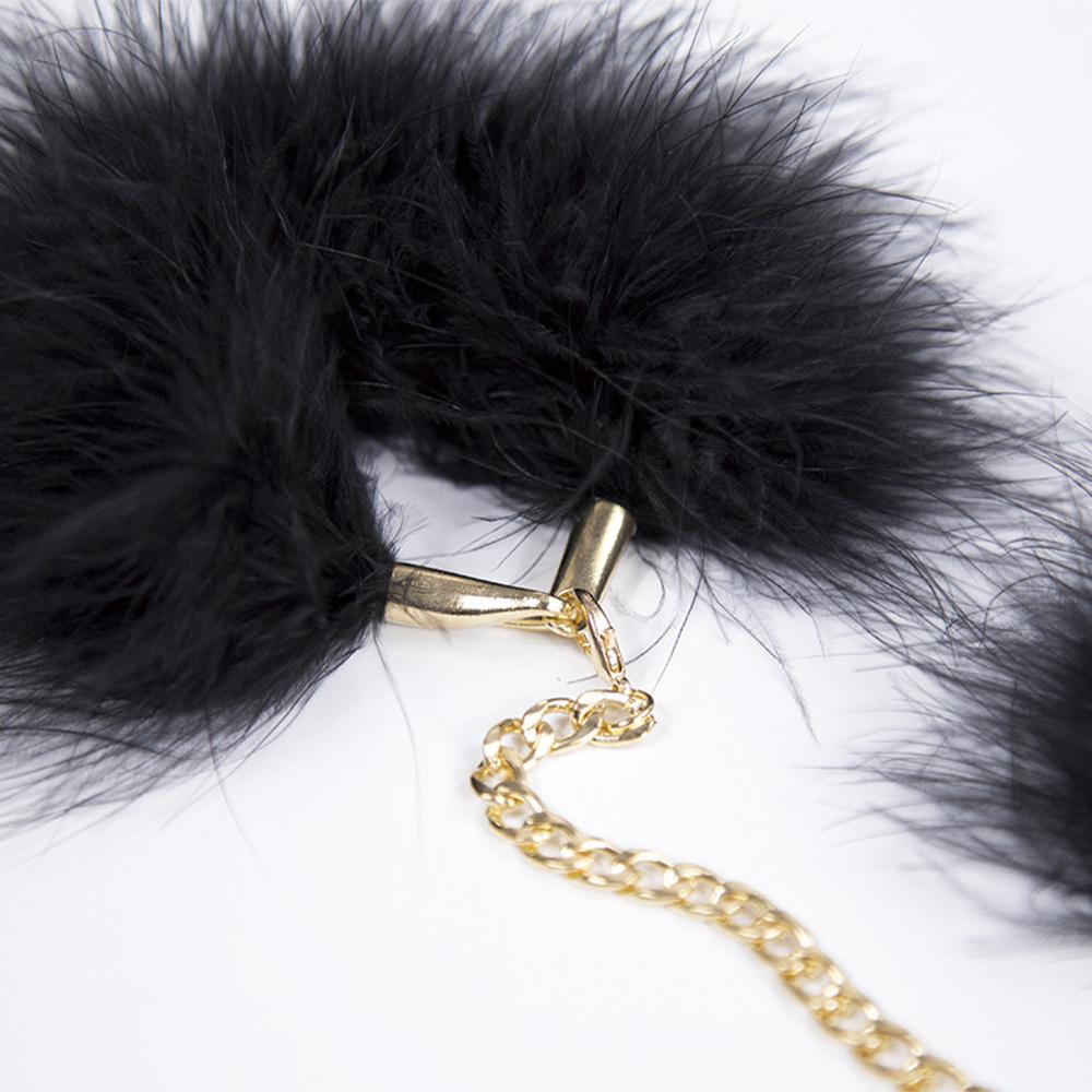 Soft Metal Adult Hen Night Party Game Gift Winter Sexy Stylish Furry Fuzzy Handcuffs Sex Toys For Couples