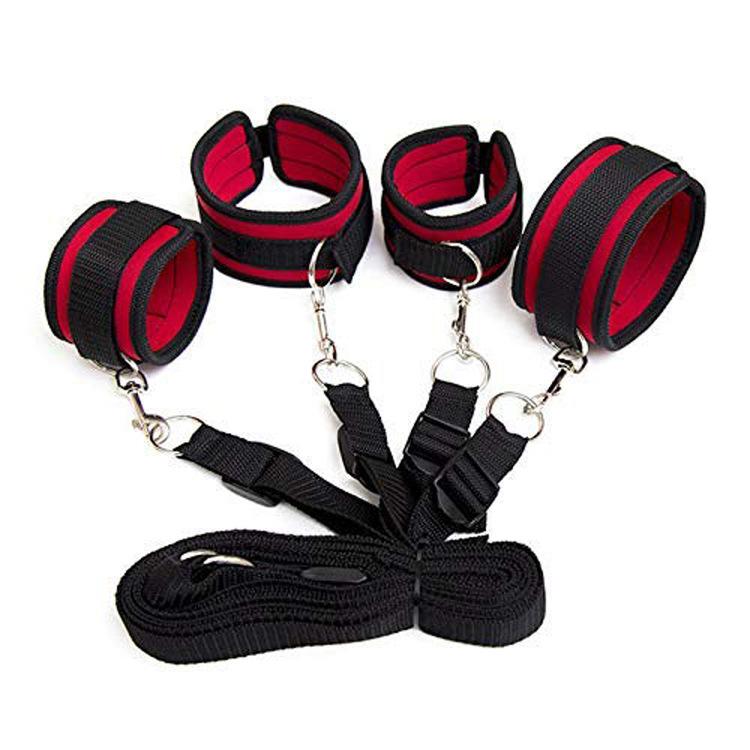 Pu Leather Sex Plush Handcuffs Bdsm Bondage Restraints Handcuffs Sex Toys For Couples