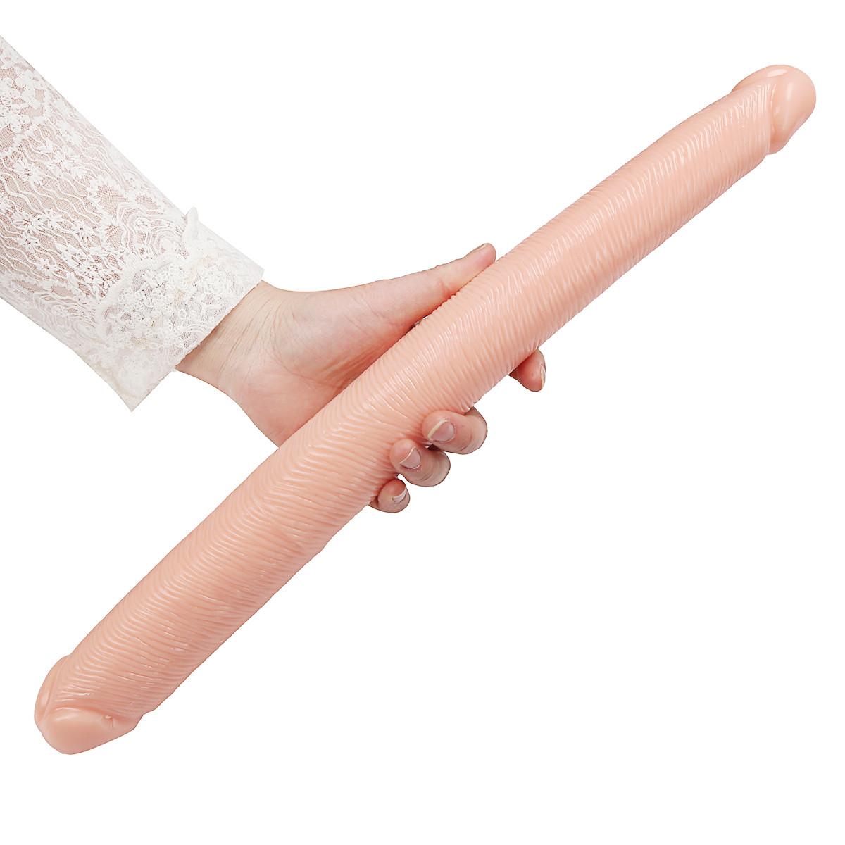 19.1 inches Double headed Realistic Big Dildos