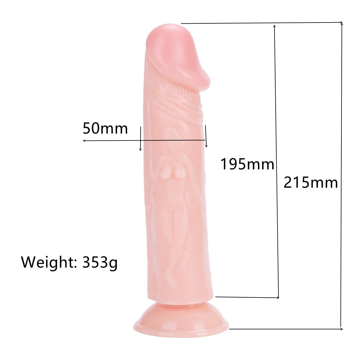 8.5 inches Realistic Dildo