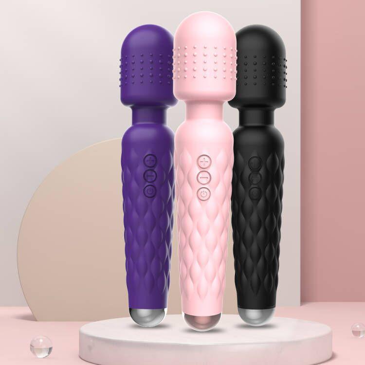 360 degree, 12 frequency, female AV vibrator masturbator