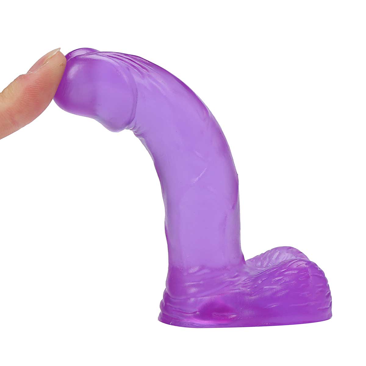 4.5 inches realistic PVC Dildo