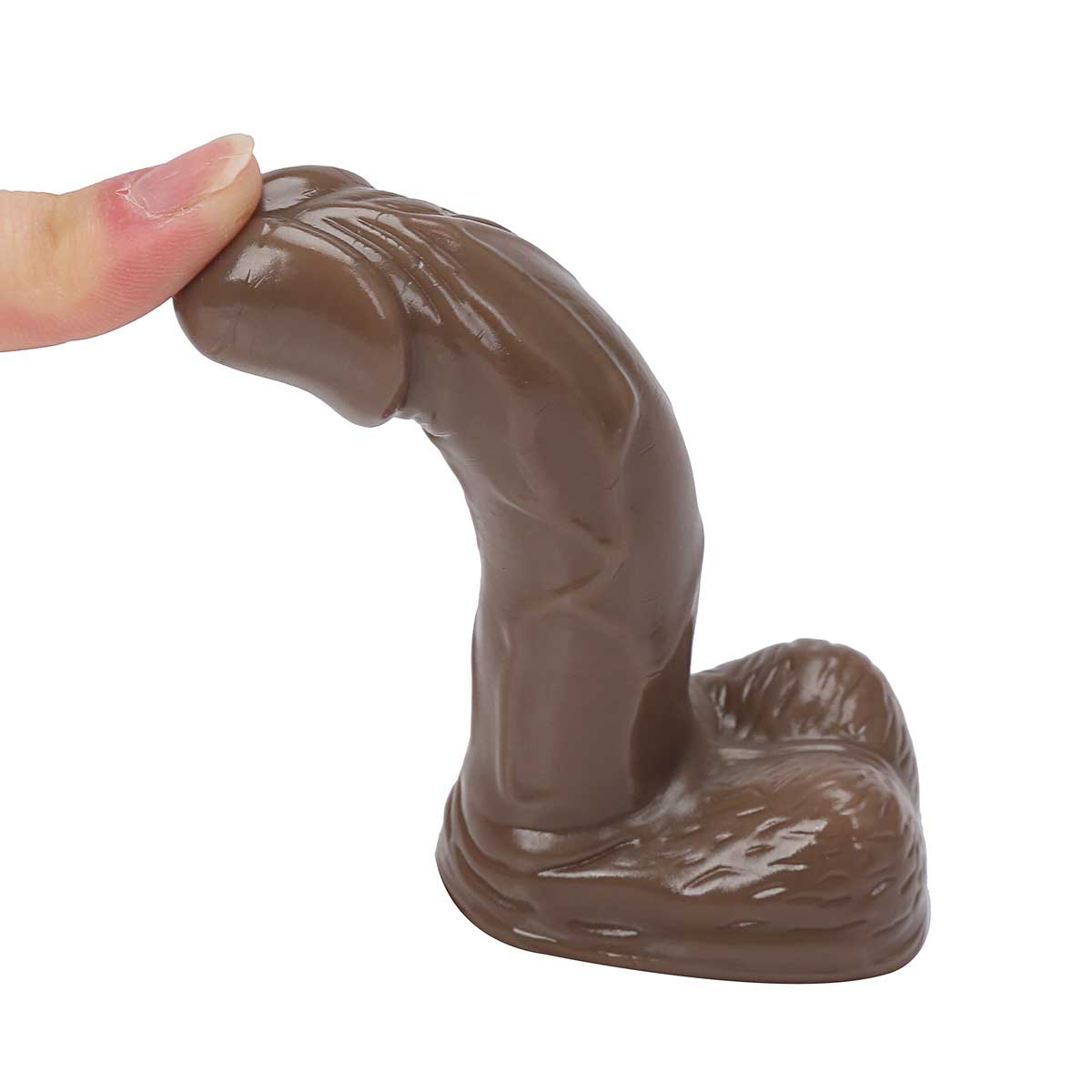 4.5 inches realistic PVC Dildo